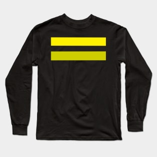 Yellow Bee Stripes Long Sleeve T-Shirt